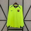 FC Barcelona 2005-06 Retro Green Long Sleeve Jersey | Custom Name & Number | UCL & La Liga