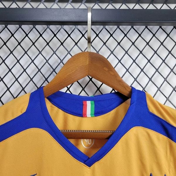 Juventus 2005-2006 Retro Third Short Sleeve Jersey Personalized Serie A UCL Patch Rare