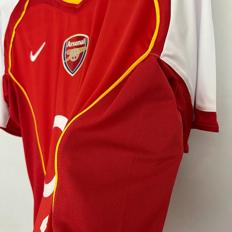 Arsenal 2004-05 Retro Home Jersey | Custom Name & Number | PL & UCL