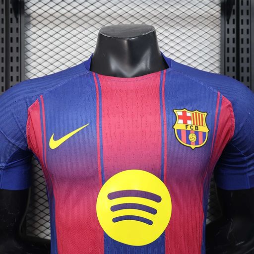 FC Barcelona 2025-26 Home Professional Jersey | #9 Robert Lewandowski | UCL