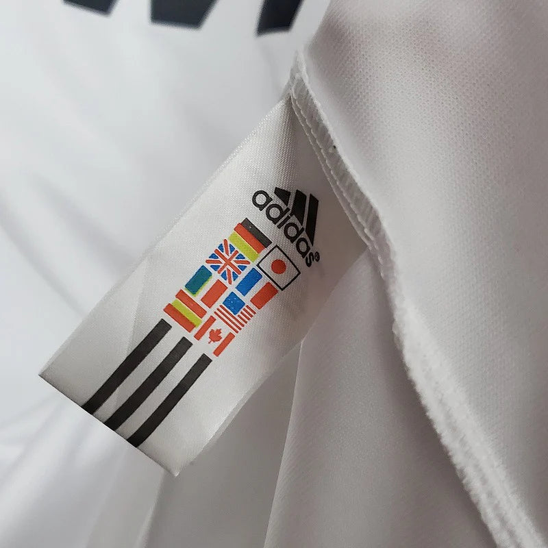 2011/12 Real Madrid Retro Home White Jersey UCL Patch Personalized