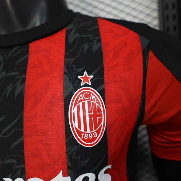 AC Milan 2025-26 Home Jersey Short Sleeve #14 Modric
