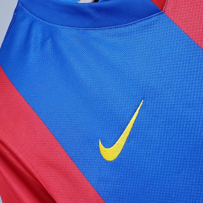 FC Barcelona 2006-07 Retro Home Jersey | #7 Eidur Gudjohnsen | UCL