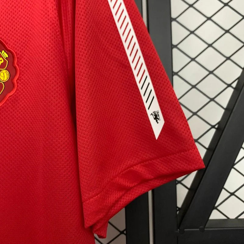 Manchester United 2010-2011 Retro Home Short Sleeve Jersey #10 Rooney Personalized UCL Rare