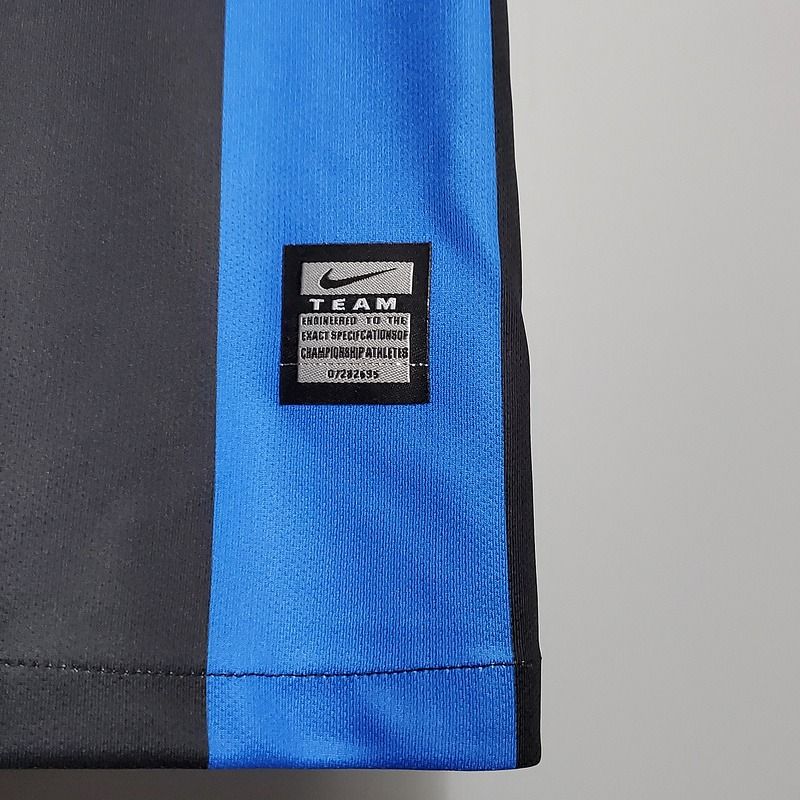 Inter Milan 2009-2010 Retro UCL Final Home Short Sleeve Jersey Personalized Rare Treble