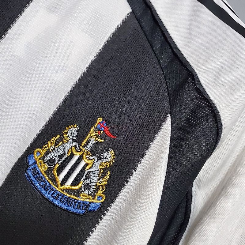 Newcastle United 2005-2006 Retro Home Short Sleeve Jersey #5 Emre Premier League Patch Personalized Rare