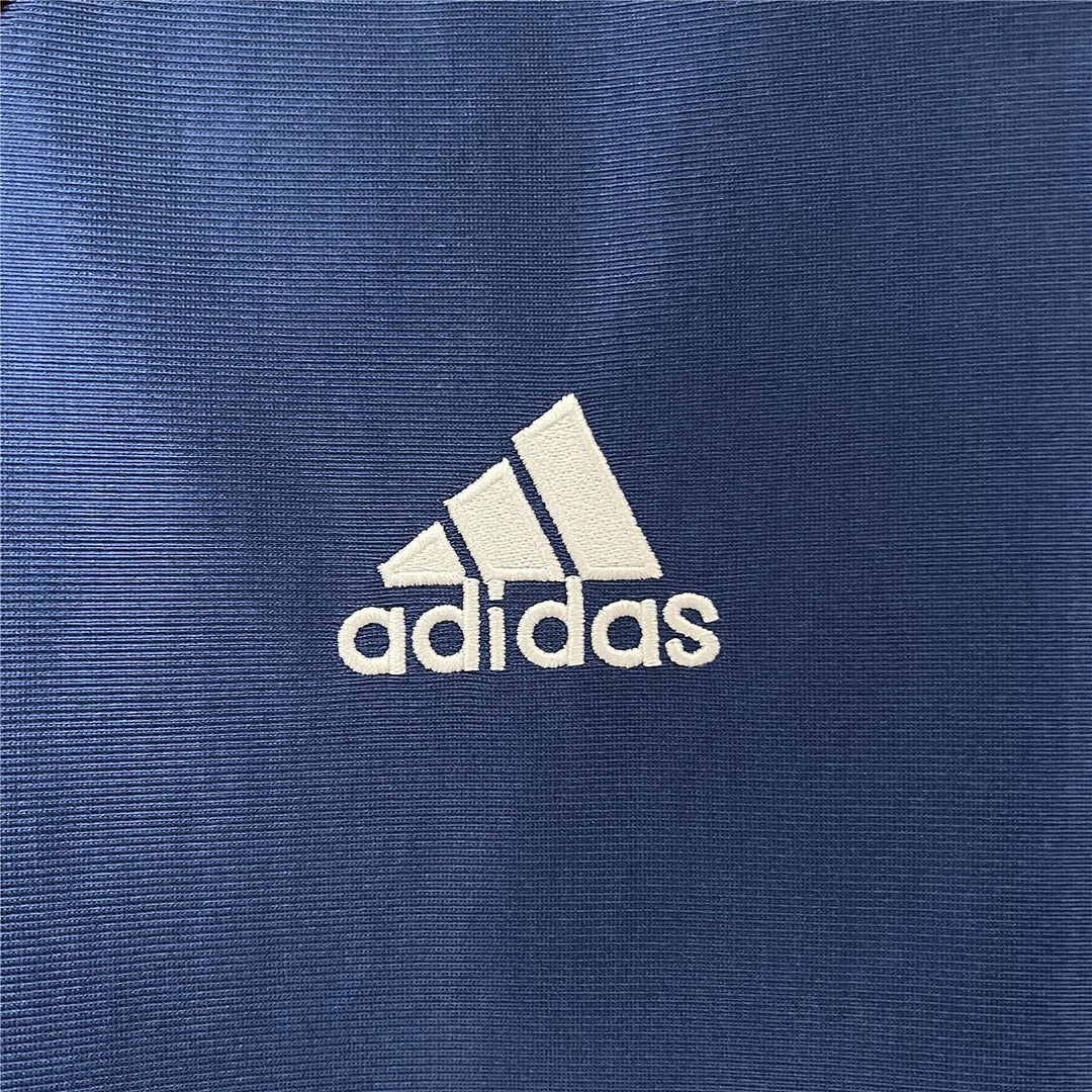 1998/00 Real Madrid Retro Away Navy Blue Jersey UCL & La Liga Patch Personalized