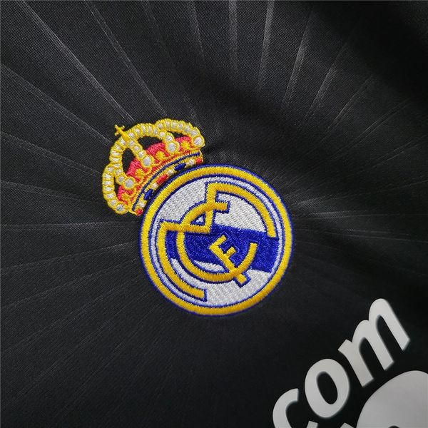 2010/11 Real Madrid Retro Away Black Jersey #23 Ozil UCL Personalized