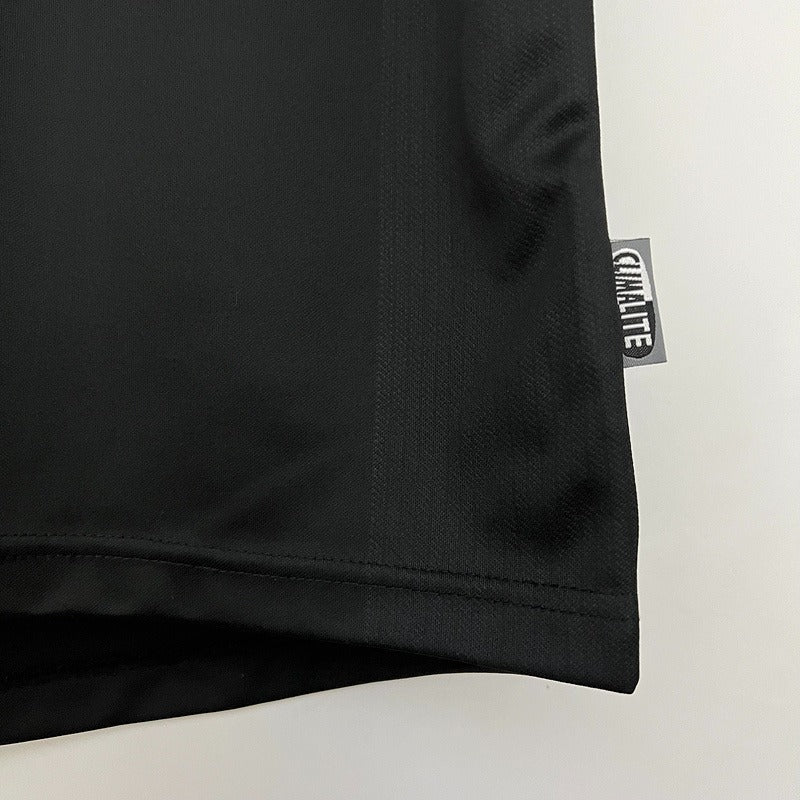 2002/03 Real Madrid Retro Away Black Jersey UCL Patch Personalized