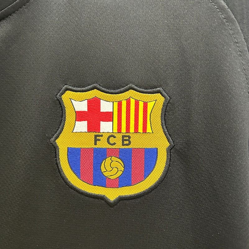 FC Barcelona 2011-12 Retro Black Away Jersey | #3 Gerard Piqué | La Liga & UCL