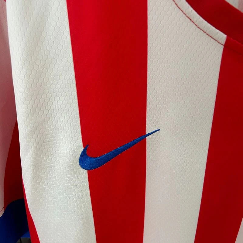 Atlético Madrid 2012-13 Retro Home Jersey – Custom Name & Number | Short Sleeve | S–2XL