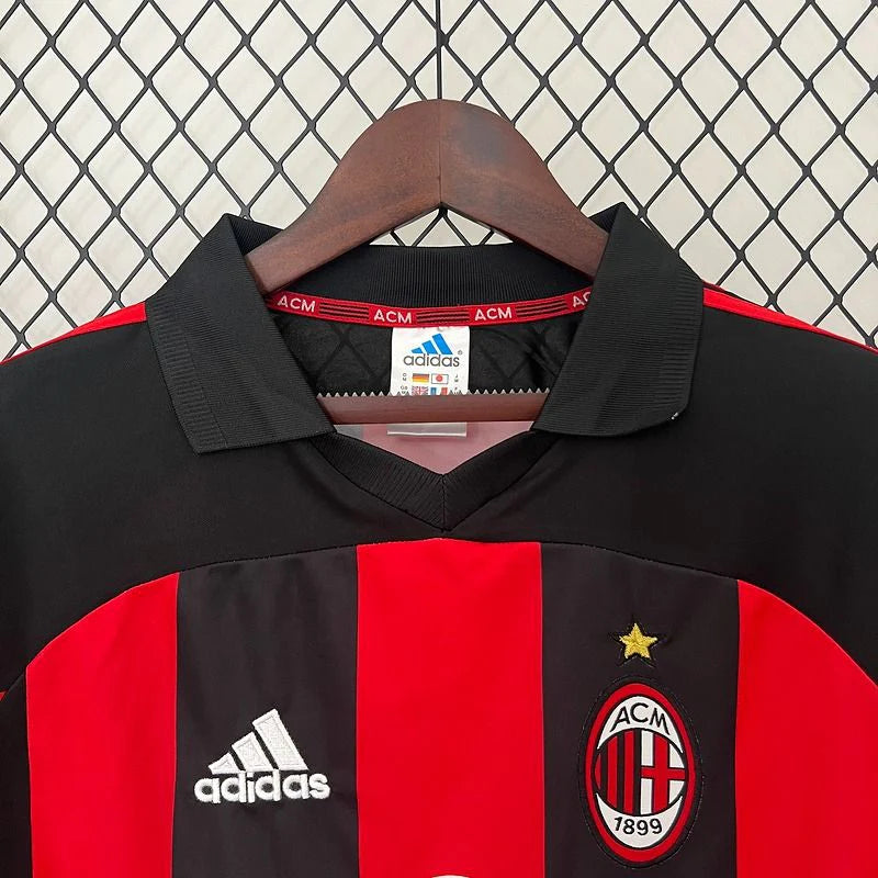 Retro AC Milan 2001-02 Home Jersey #7 Shevchenko