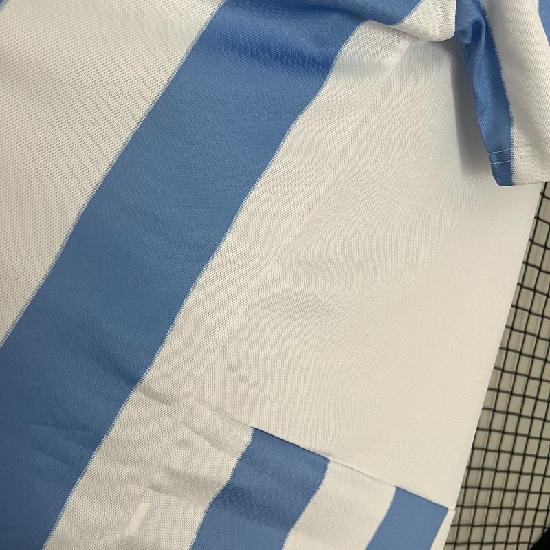 Malaga CF 2012-2013 Retro Home Short Sleeve Jersey Personalized La Liga UCL Patch Rare Collector