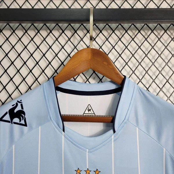 Manchester City 2008-2009 Retro Home Short Sleeve Jersey Personalized PL Patch