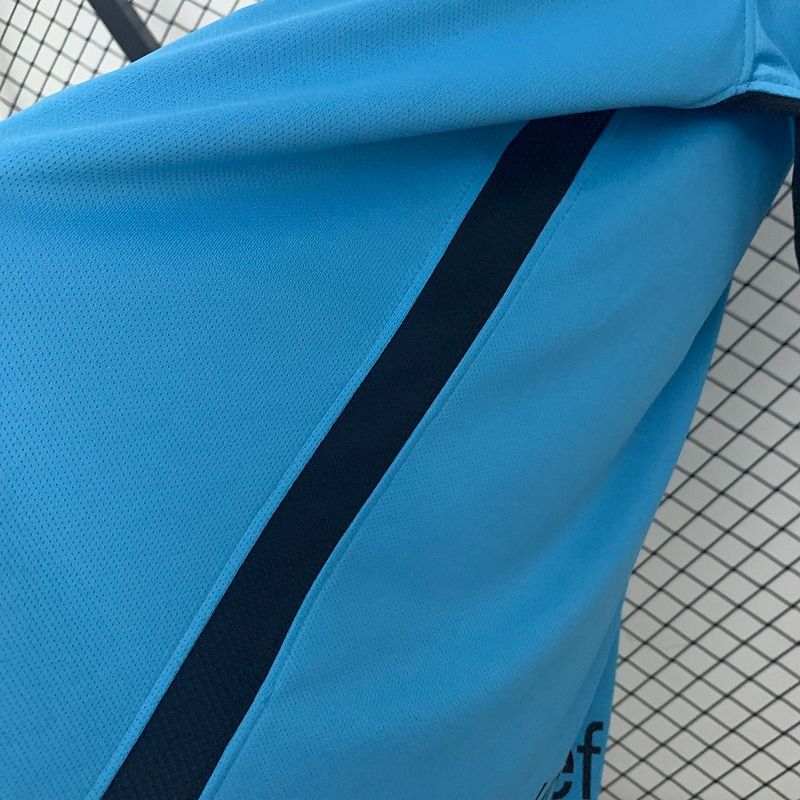 FC Barcelona 2015-16 Retro Blue Away Jersey | #10 Lionel Messi | La Liga & UCL