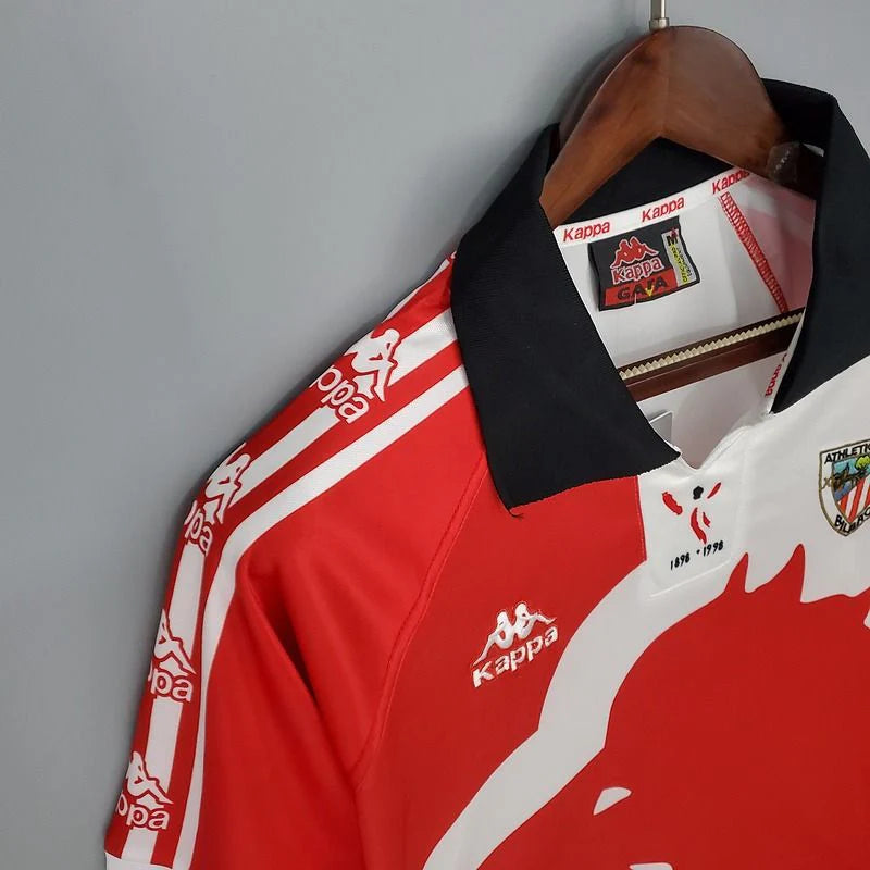 Retro Athletic Bilbao 1997-99 Home Match Jersey Short Sleeve