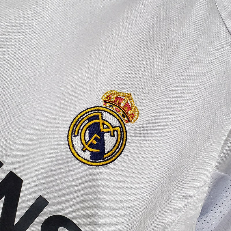 2004/05 Real Madrid Retro Home Jersey La Liga Patch Personalized