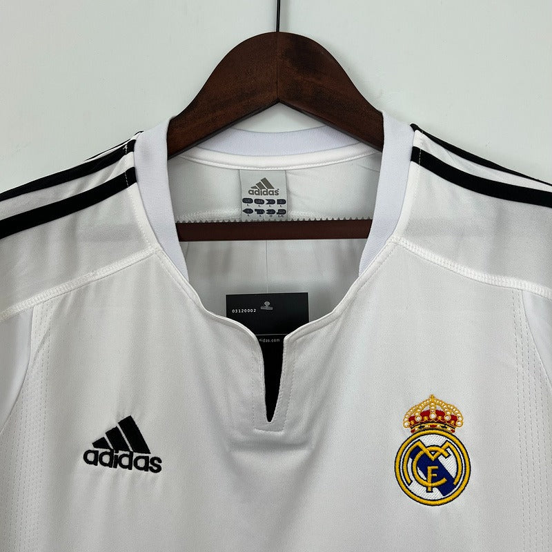 2003/04 Real Madrid Retro Home Jersey UCL Personalized