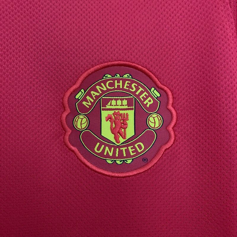 Manchester United 2010-2011 Retro Home Short Sleeve Jersey #3 Evra Personalized PL Rare