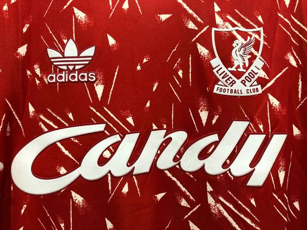 1989-1991 Liverpool Retro Red Home Long Sleeve Jersey Classic Kit