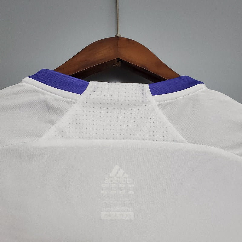 2007/08 Real Madrid Retro Home White Jersey La Liga Patch Personalized
