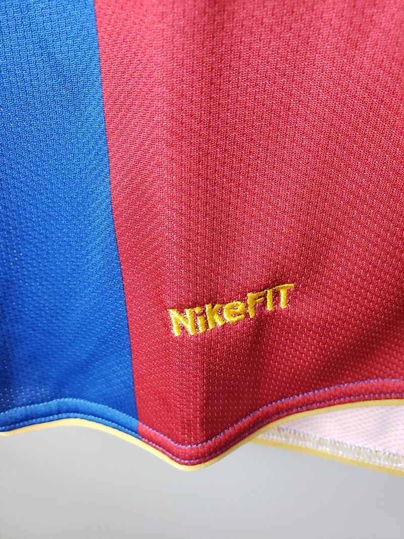 FC Barcelona 2007-08 Retro Home Jersey | #11 Gianluca Zambrotta | La Liga