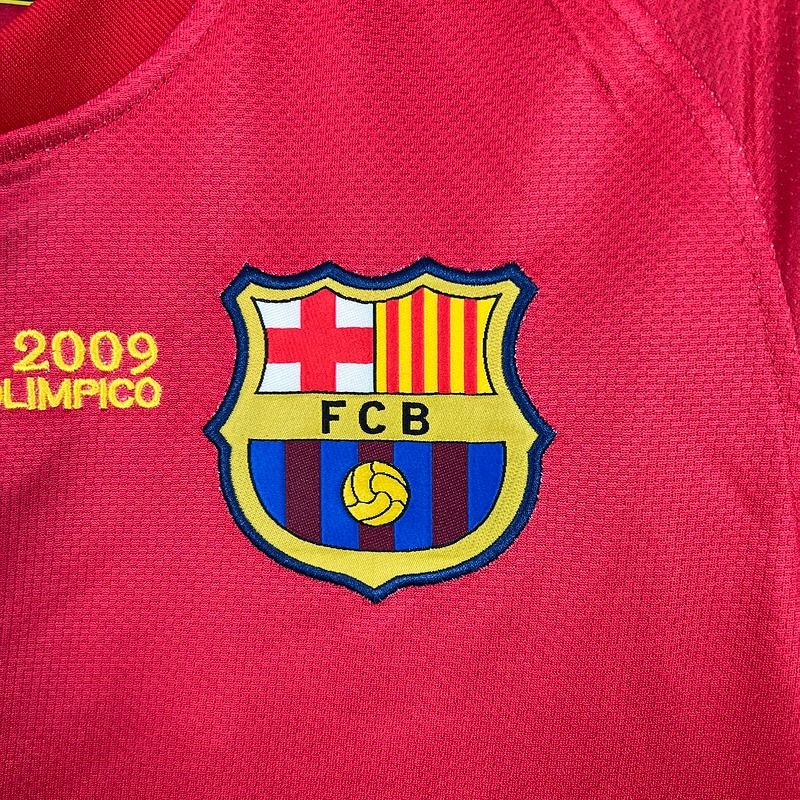 FC Barcelona 2008-09 UCL Final Retro Home Jersey | #9 Samuel Eto'o