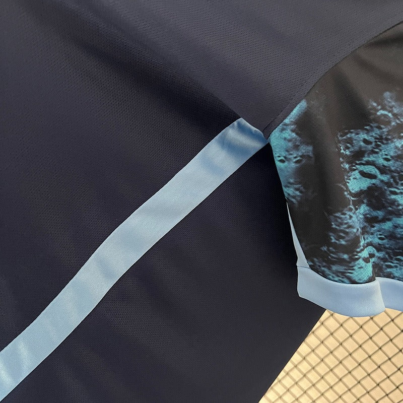 Manchester City 2015-2016 Retro Away Short Sleeve Jersey Premier League Patch Personalized Rare
