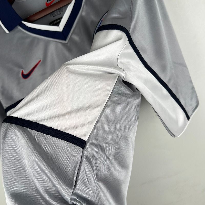 Paris Saint-Germain 1999-2000 Retro Away Short Sleeve Jersey Personalized Rare Collector