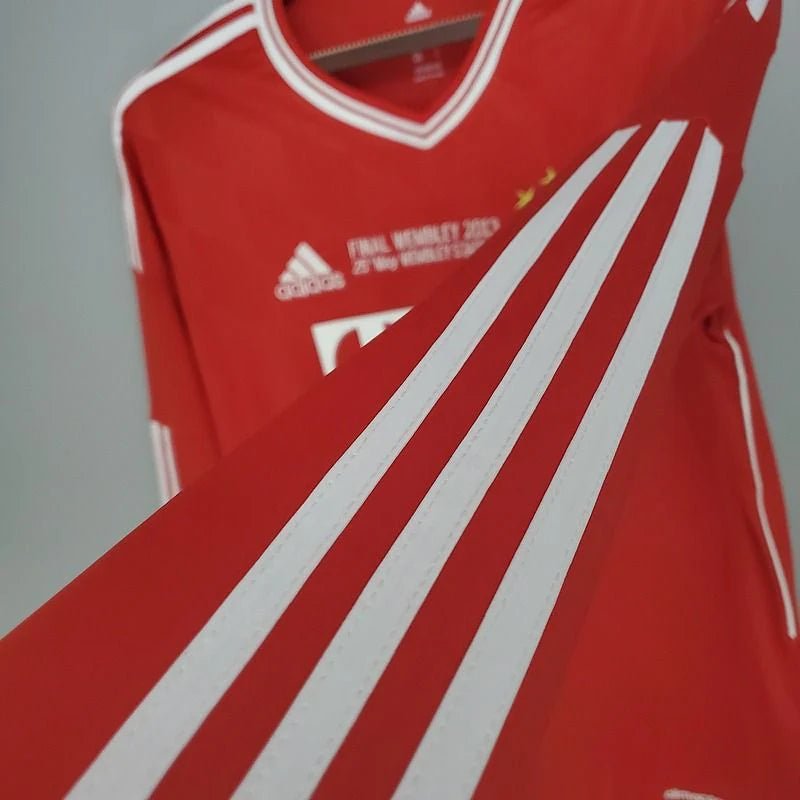 Bayern Munich 2013-2014 Retro Home Long Sleeve Jersey UCL Final Personalized UCL Patch Rare Robben Ribery