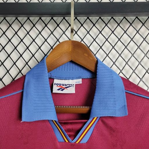 Retro Aston Villa 1995-97 Home Jersey Short Sleeve