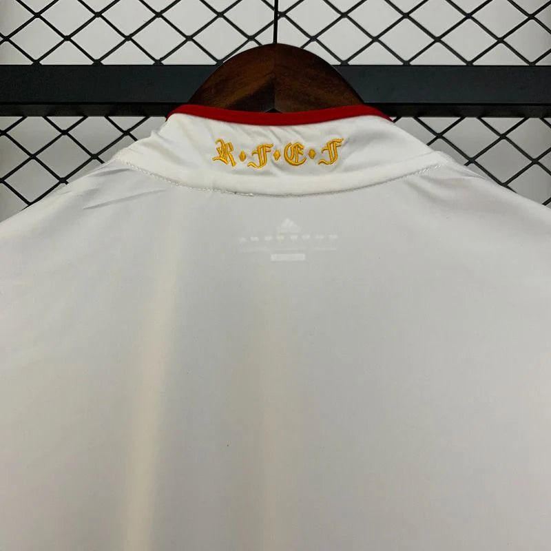 Spain 2011 Away Jersey – White Retro World Champions