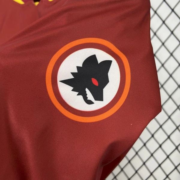 Retro AS Roma 1997-98 Home Jersey Short Sleeve #10 Totti