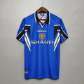 Manchester United 1996-1997 Retro Away Jersey Rare Collector Cantona Last Season