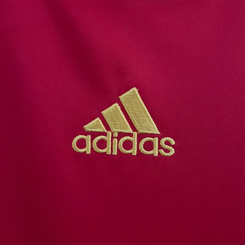Spain 2008 Euro Championship Retro Home Short Sleeve Jersey #10 Fabregas Euro Patch Personalized Rare