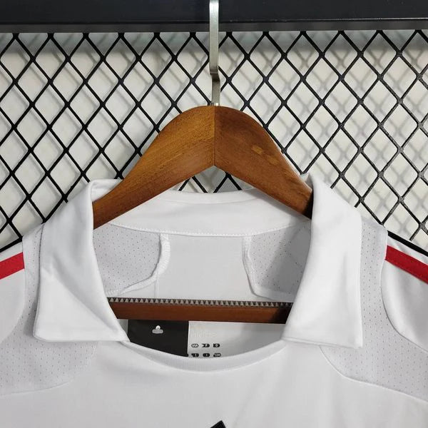 Retro AC Milan 2007-08 White Jersey Short Sleeve Custom