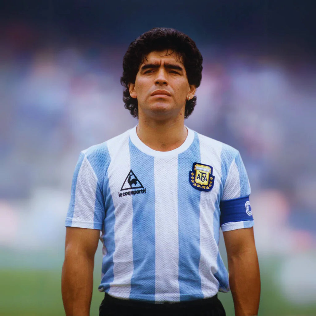 Argentina 1986 World Cup Home Retro Short Sleeve Jersey #10 Maradona Personalized S-2XL