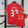 2010-2011 Liverpool Retro Red Home Short Sleeve Jersey #37 Skrtel Personalized PL Patch