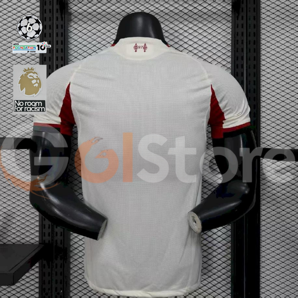 2025-2026 Liverpool Player Version Third Short Sleeve Jersey Personalized PL UCL Patch