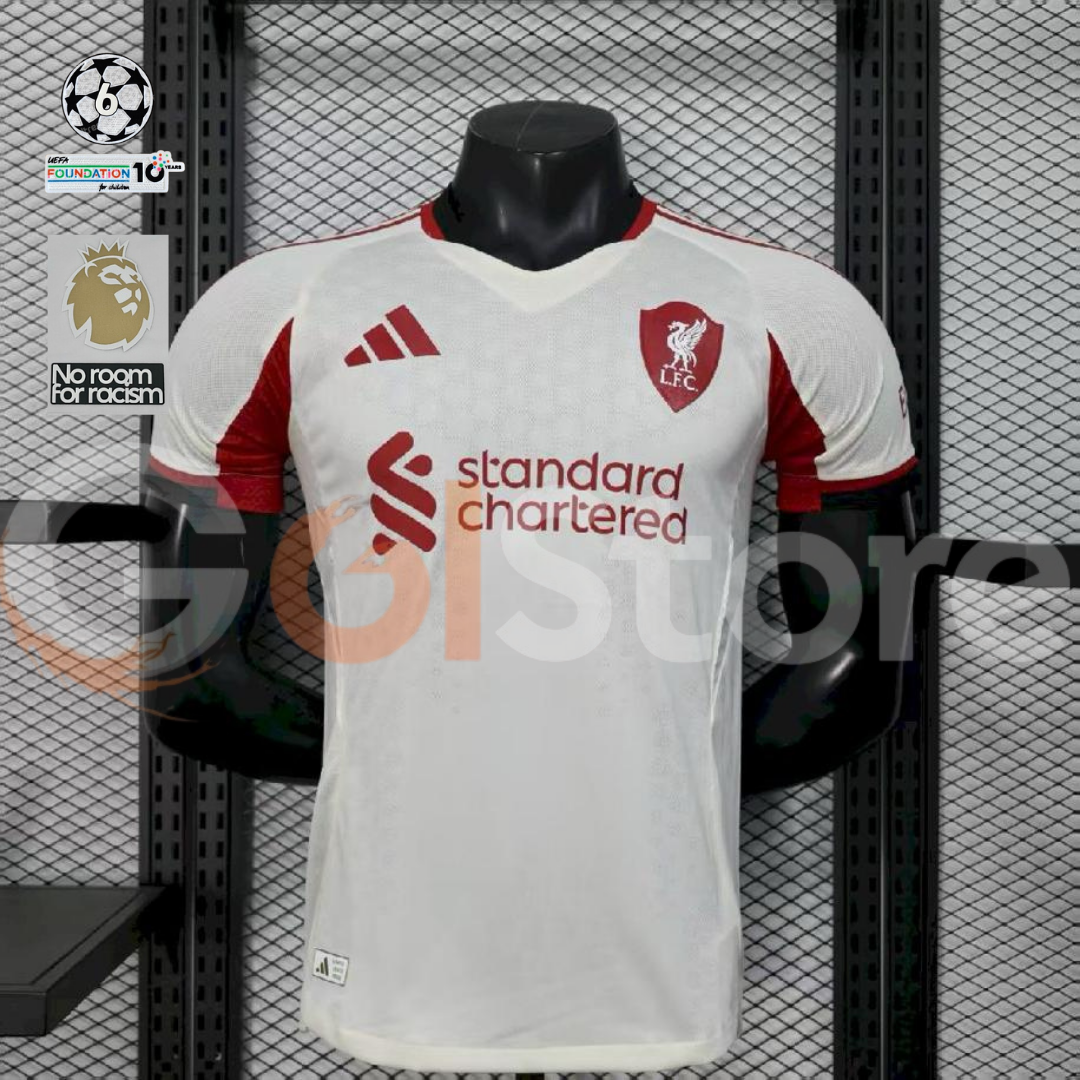 2025-2026 Liverpool Player Version Third Short Sleeve Jersey Personalized PL UCL Patch