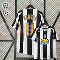 Juventus 2004-2005 Retro Home Short Sleeve Jersey #11 Nedved Personalized Serie A UCL Patch Rare