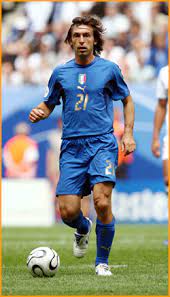 Italy 2006 Retro Home Jersey – Pirlo #21