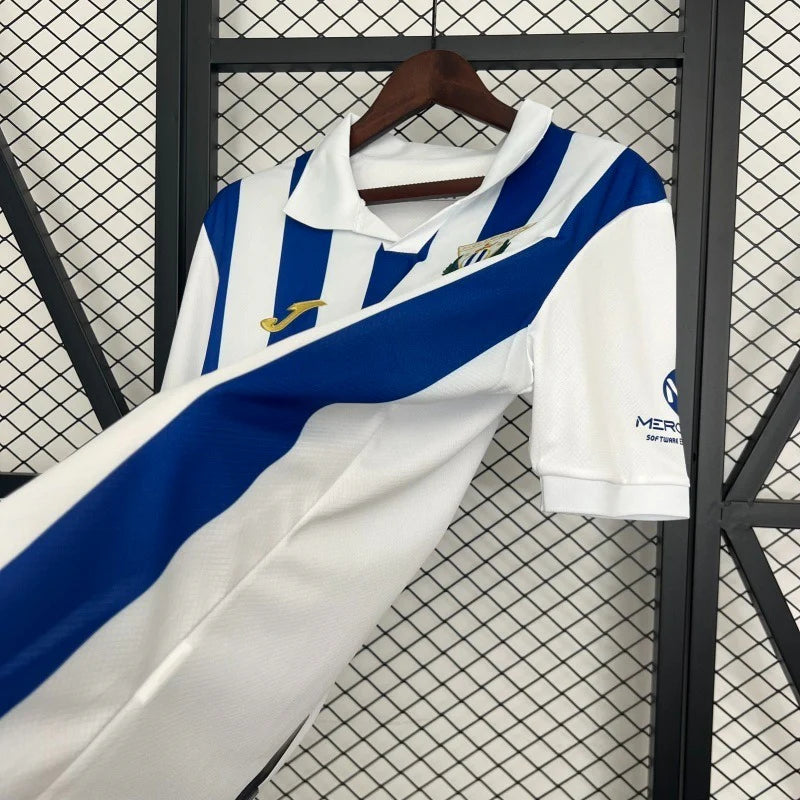 2025-2026 CD Leganés Fan Version Home Short Sleeve Jersey Personalized La Liga Patch