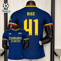 Arsenal FC 2026-27 Away Player Version Jersey | Rice #41 | UCL Patch | Sizes S–3XL