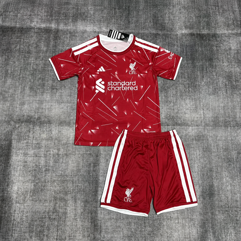 Liverpool 2026-2027 Kids Home Jersey Personalized PL UCL Patch Rare Collector Sizes 16-28
