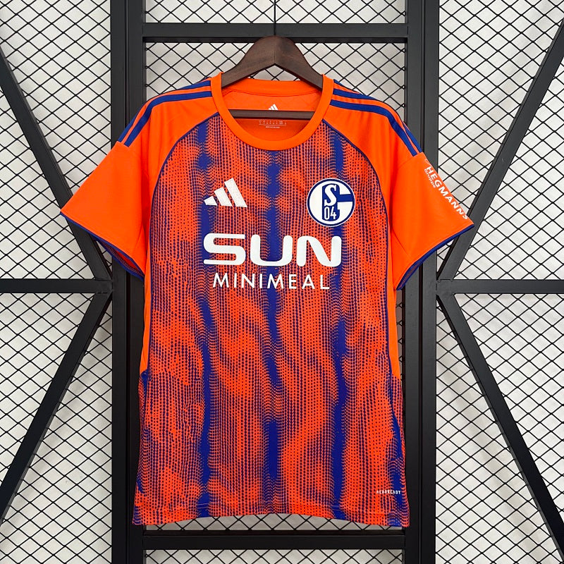 Maillot de football Schalke 04 Third Away 25/26 – Maillot Unisexe Style Fan S–3XL