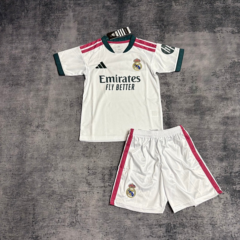 Kids 2026/27 Real Madrid Home Jersey