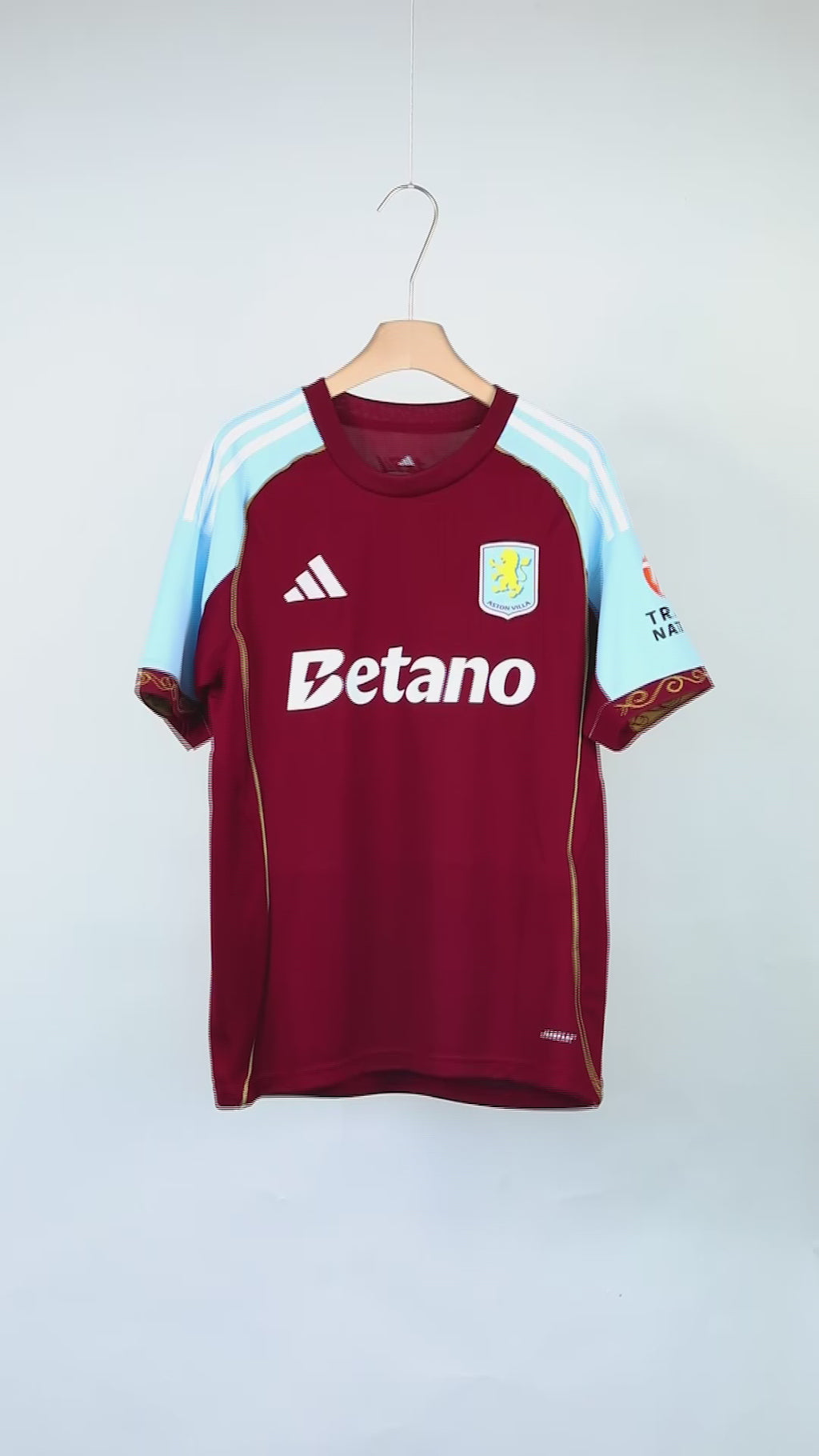 Aston Villa 2024-25 Home Jersey – Player Version | Short Sleeve | S–2XL