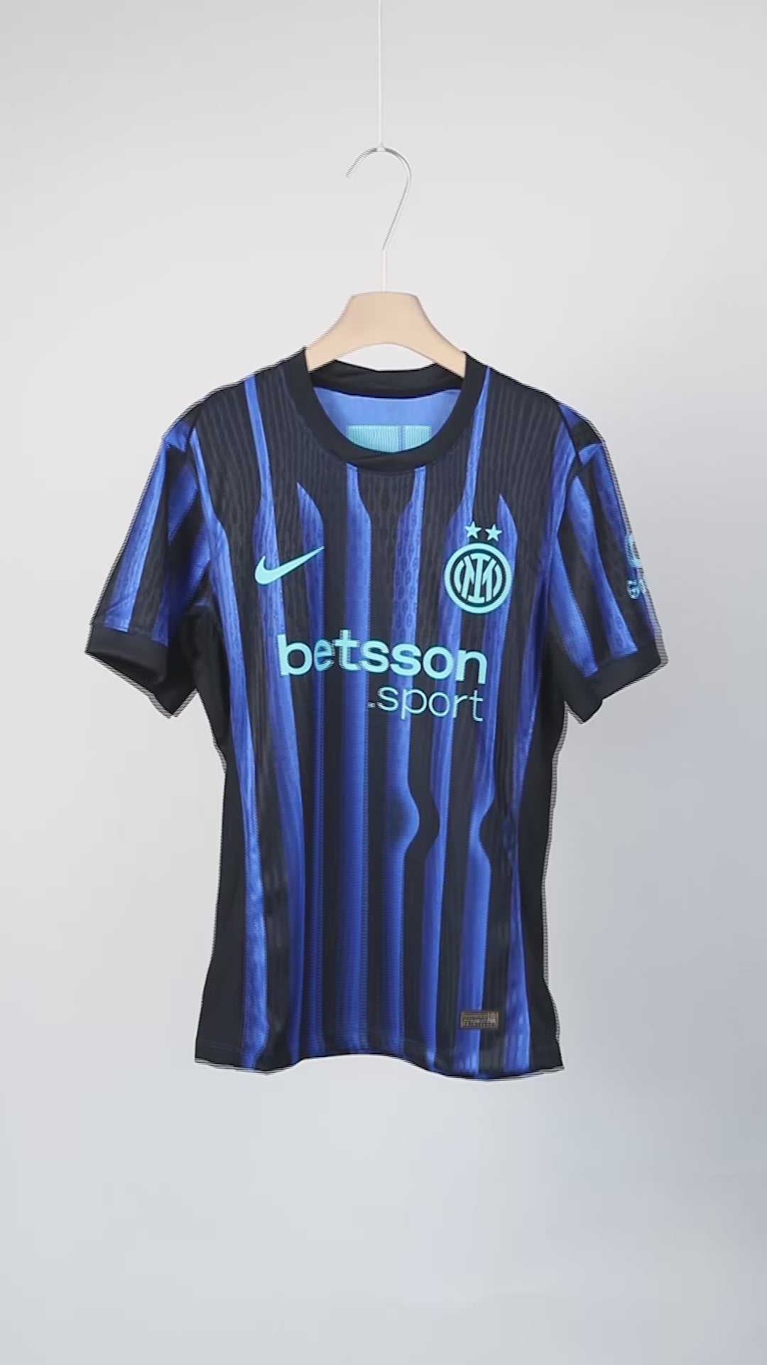Inter Milan 2025-2026 Home Short Sleeve Jersey UCL Serie A FIFA CWC Patch Personalized S-3XL