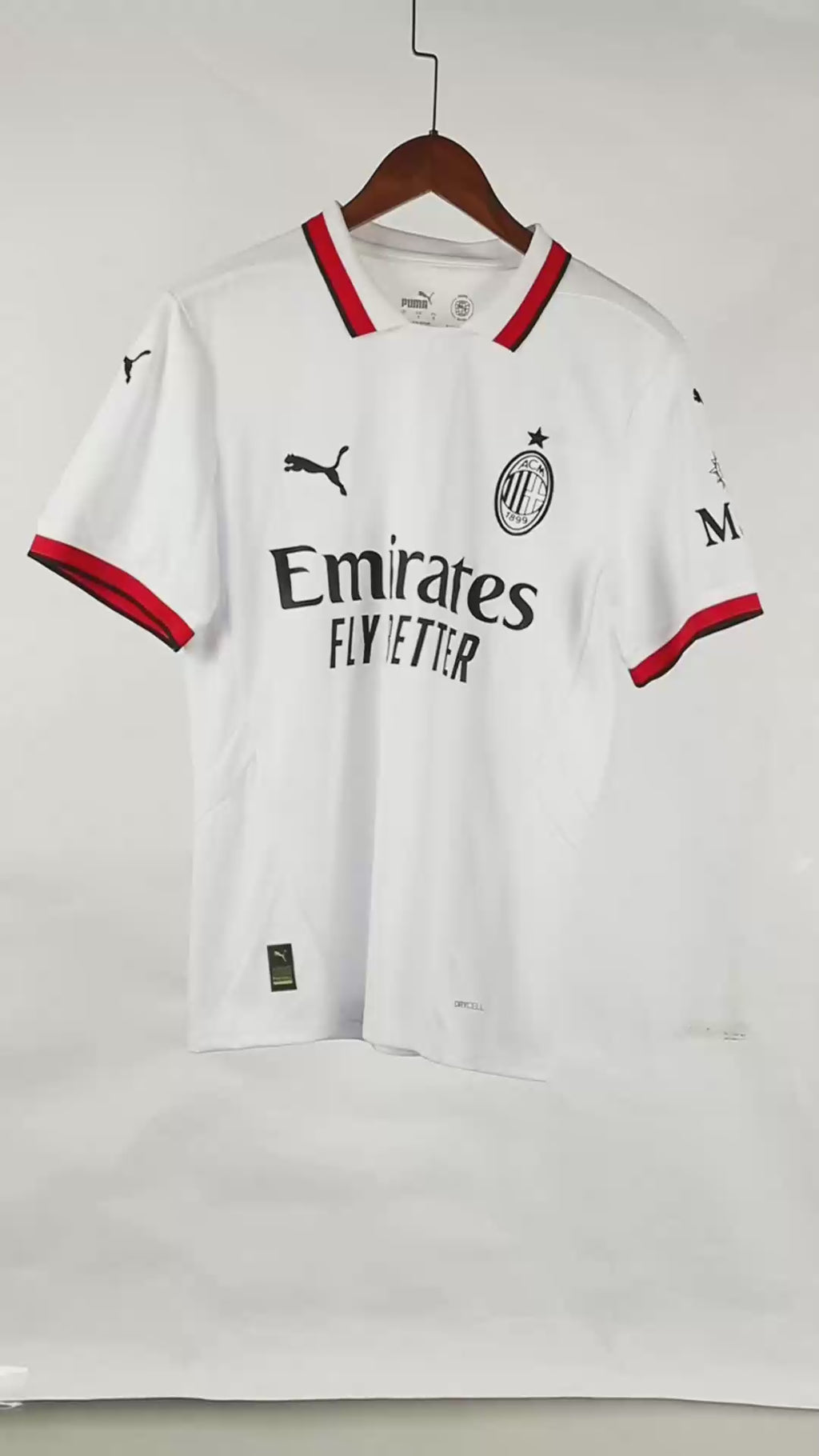 AC Milan 2024-25 Away Jersey Short Sleeve Custom
